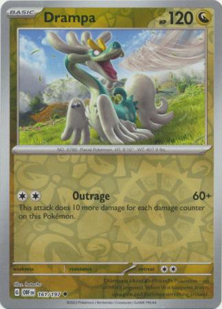 161/197 - Drampa RH - Obsidian Flames