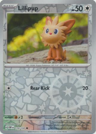 170/197 - Lillipup RH - Obsidian Flames