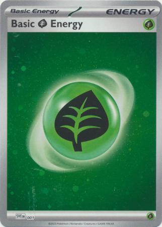 001 - Grass Galaxy Holo Energy - Pokemon 151