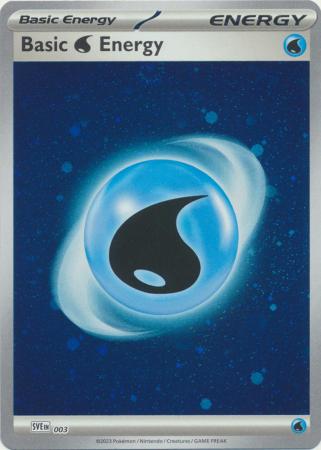 003 - Water Galaxy Holo Energy - Pokemon 151