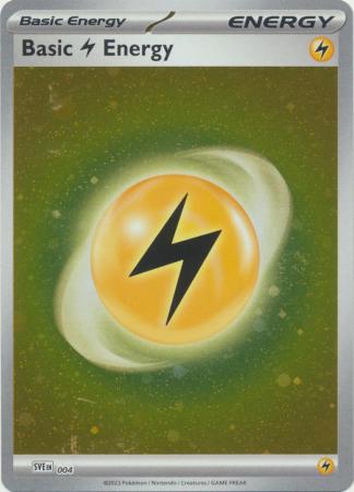 004 - Lightning Galaxy Holo Energy - Pokemon 151