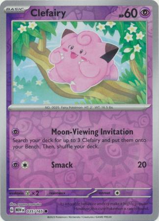 035/165 - Clefairy RH - Pokemon 151