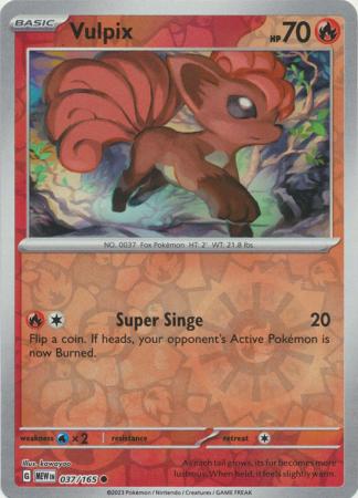 037/165 - Vulpix RH - Pokemon 151