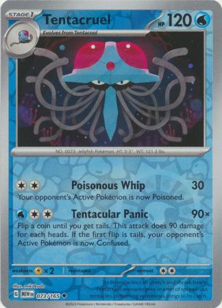 073/165 - Tentacruel RH - Pokemon 151