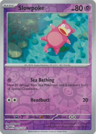 079/165 - Slowpoke RH - Pokemon 151