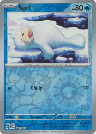 086/165 - Seel RH - Pokemon 151