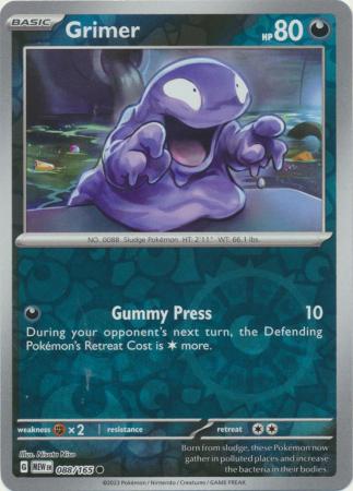 088/165 - Grimer RH - Pokemon 151