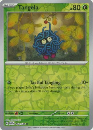 114/165 - Tangela RH - Pokemon 151