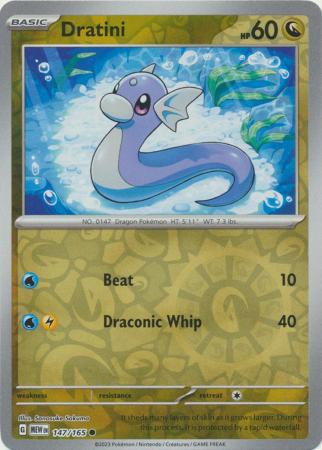 147/165 - Dratini RH - Pokemon 151