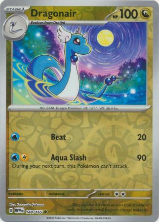 148/165 - Dragonair RH - Pokemon 151