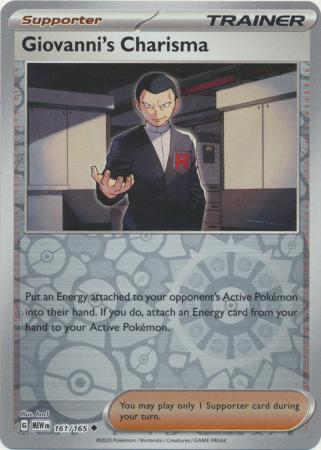 161/165 - Giovanni's Charisma RH - Pokemon 151