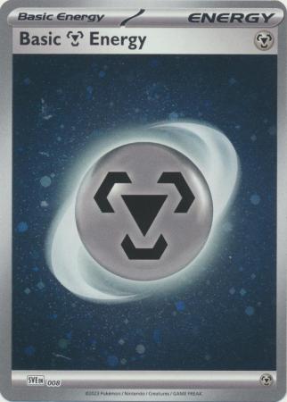 008 - Metal Galaxy Holo Energy - Pokemon 151