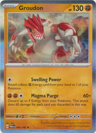 093/182 - Groudon - Paradox Rift