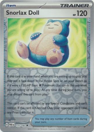 175/182 - Snorlax Doll RH - Paradox Rift