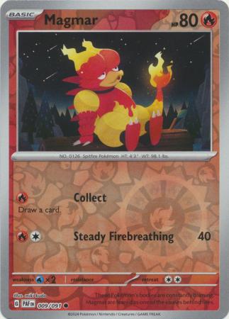 009/091 - Magmar RH - Paldean Fates