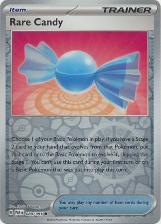 089/091 - Rare Candy RH - Paldean Fates