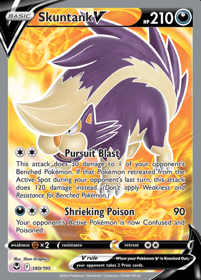 180/195 Skuntank V - Silver Tempest - Volution Cards and Collectables