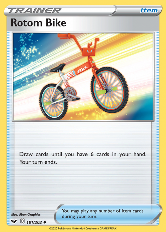 181/202 Rotom Bike - SWSH Base