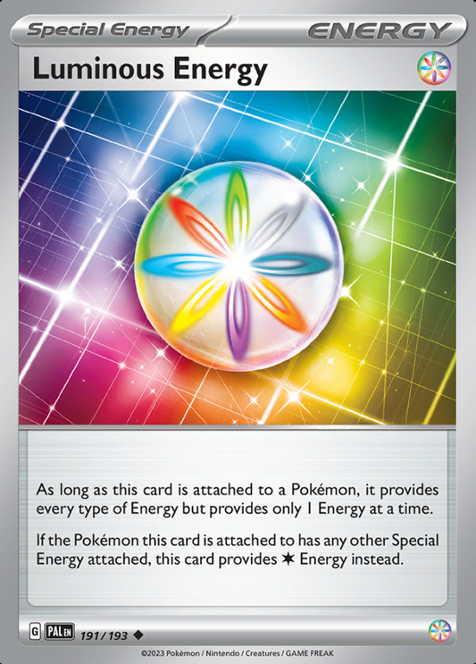 191/193 - Luminous Energy - Paldea Evolved