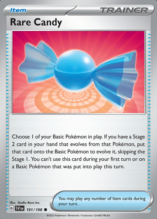 191/198 Rare Candy - S&V Base