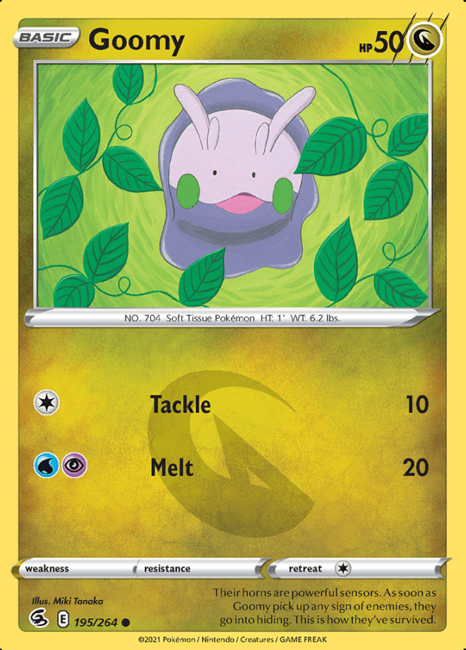 195/264 Goomy - Fusion Strike - Volution Cards and Collectables