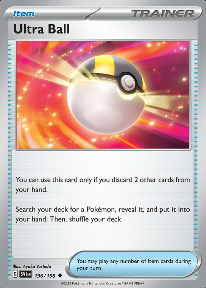 196/198 Ultra Ball - S&V Base