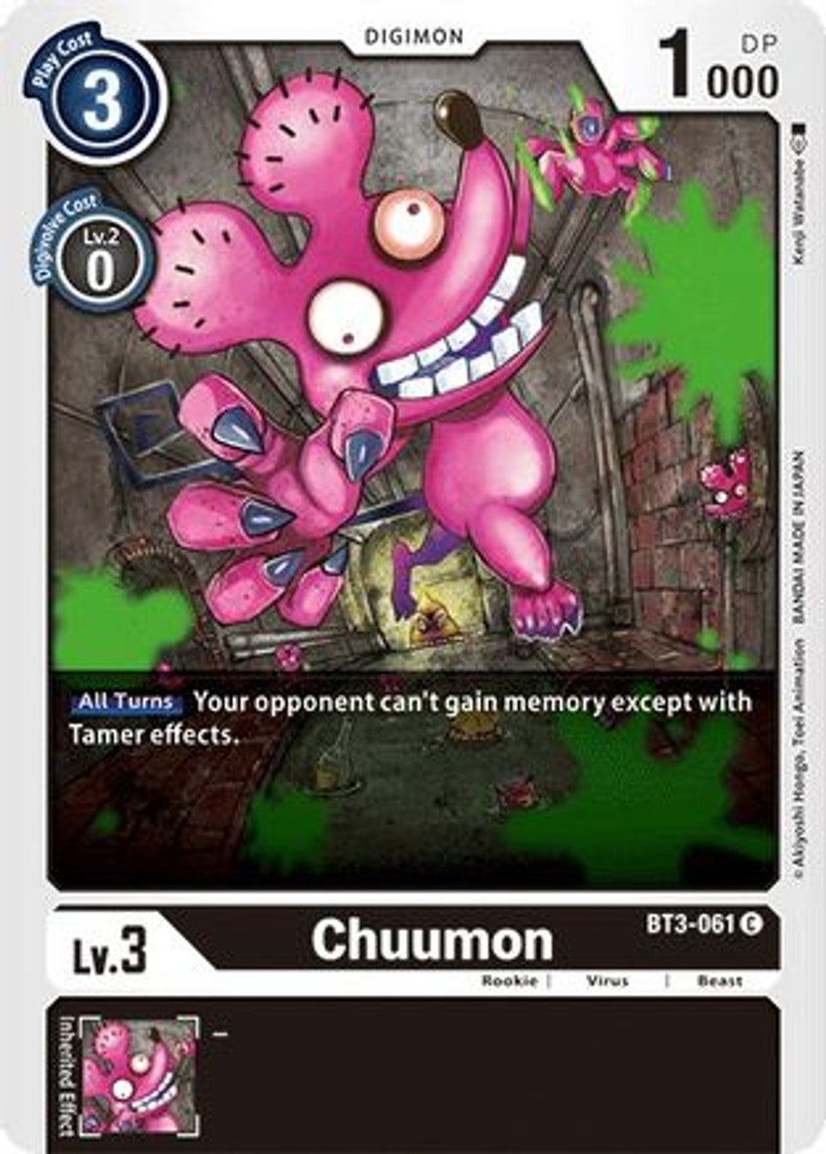 BT3-061C Chuumon (Resurgence Booster Reprint)