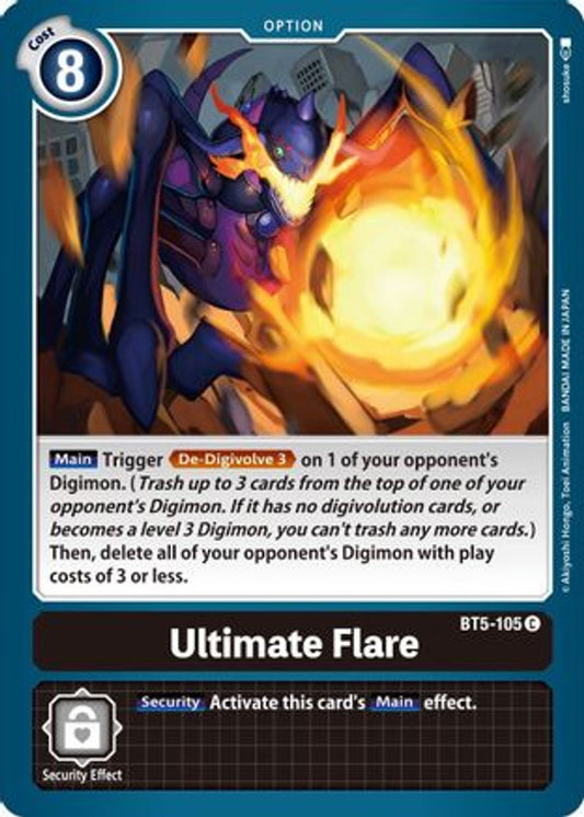 BT5-105C Ultimate Flare (Resurgence Booster Reprint)