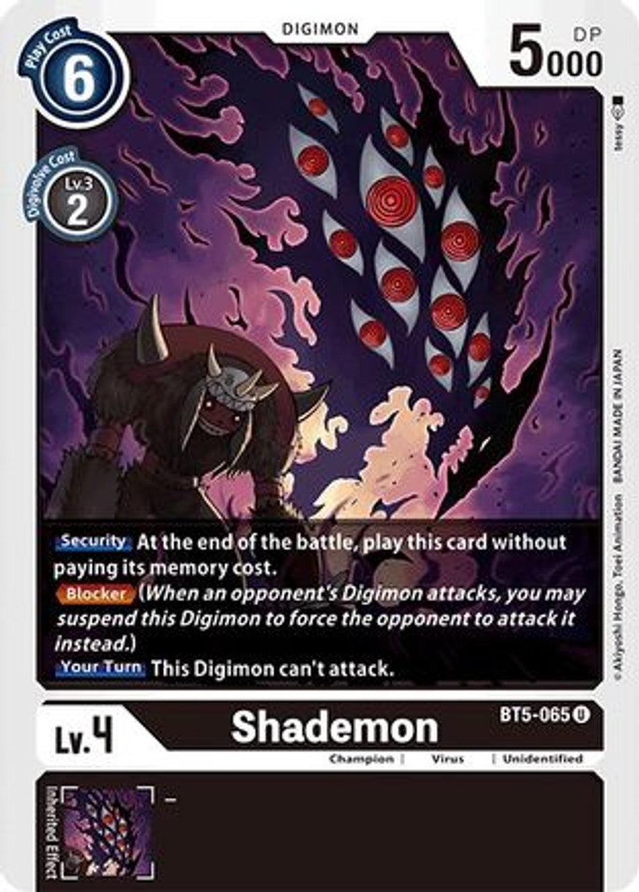 BT5-065UC Shademon (Resurgence Booster Reprint)