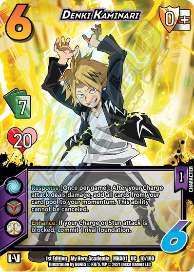 010/180 - Denki Kaminari - My Hero Acedemia Wave 1