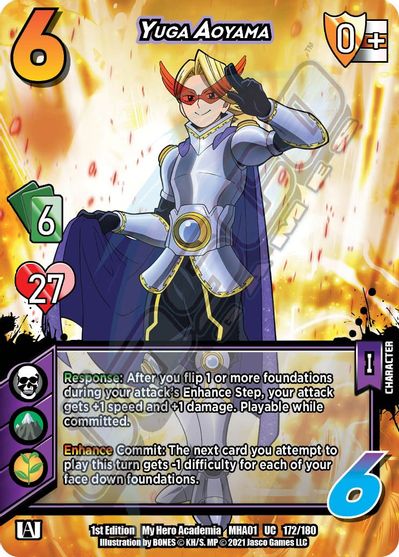 172/180 - Yuga Aoyama - My Hero Acedemia Wave 1