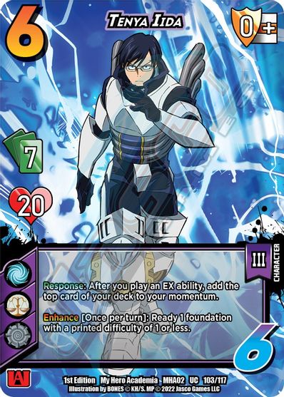 103/117 - Tenya Iida - Crimson Rampage 1st Edition