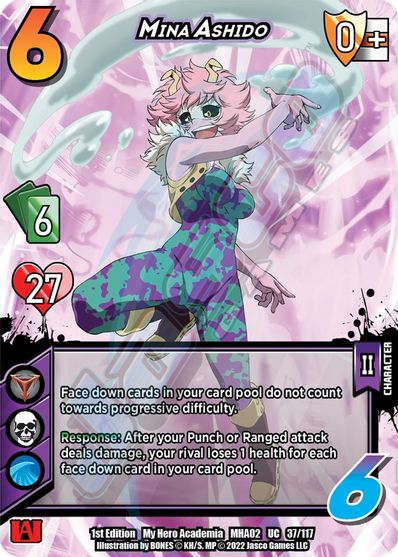 037/117 - Mina Ashido - Crimson Rampage 1st Edition