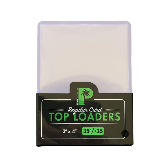 Palms Off Gaming - Standard 35pt Top Loaders (25pc) - Volution Cards and Collectables