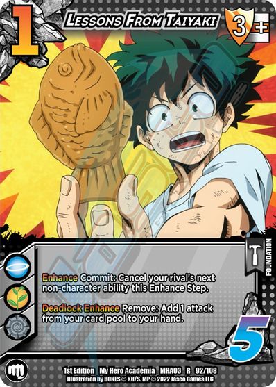 092/108 - Lessons From Taiyaki - Heroes Clash 1st Edition