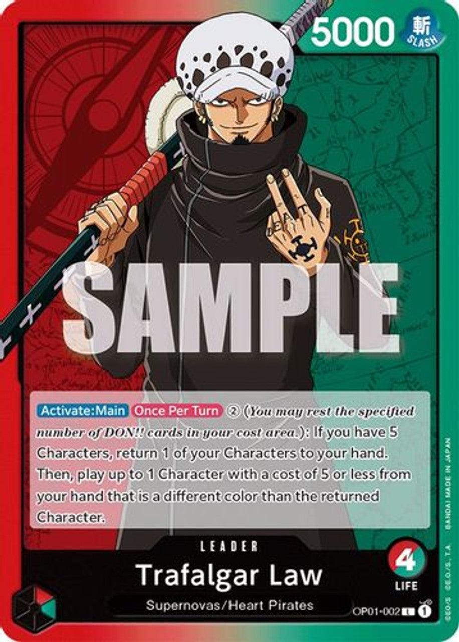 OP1-002L Trafalgar Law - Volution Cards and Collectables