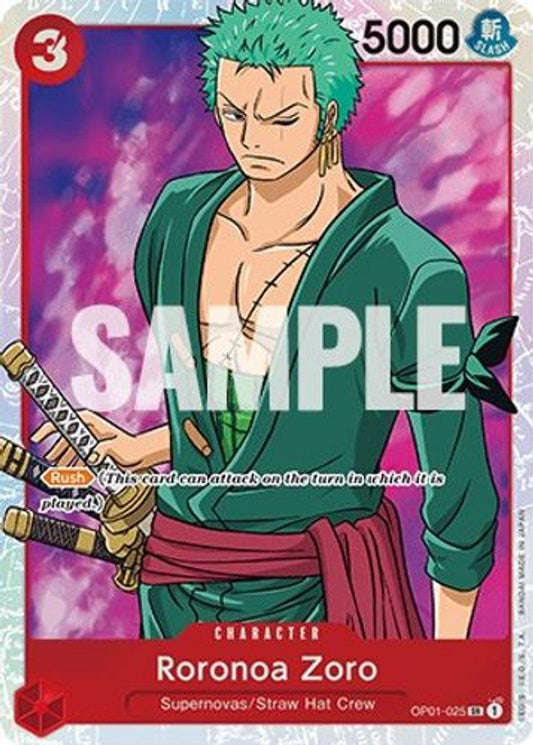 OP1-025SR Roronoa Zoro - Volution Cards and Collectables