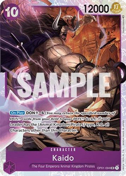 OP1-094SR Kaido - Volution Cards and Collectables