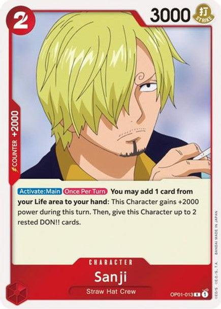 OP1-013R Sanji - Volution Cards and Collectables