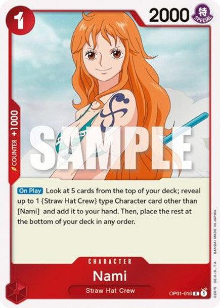 OP1-016R Nami - Volution Cards and Collectables