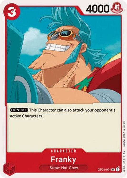 OP1-021UC Franky - Volution Cards and Collectables