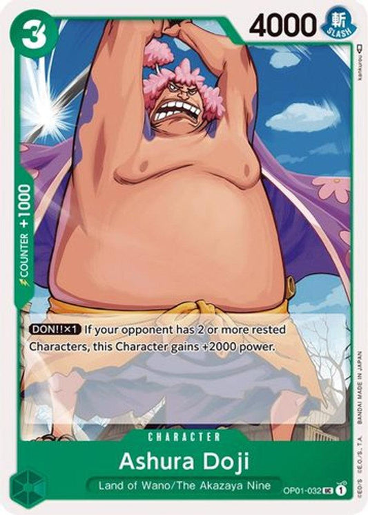 OP1-032UC Ashura Doji - Volution Cards and Collectables