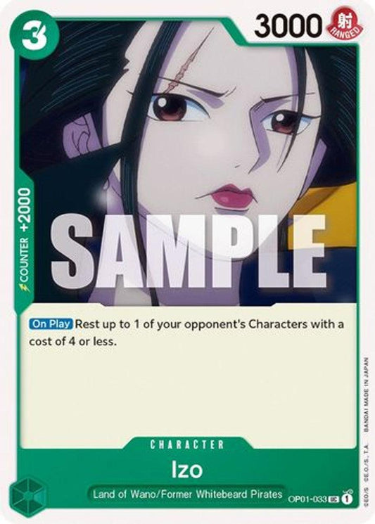 OP1-033UC Izo - Volution Cards and Collectables