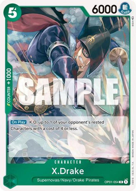 OP1-054R X.Drake - Volution Cards and Collectables