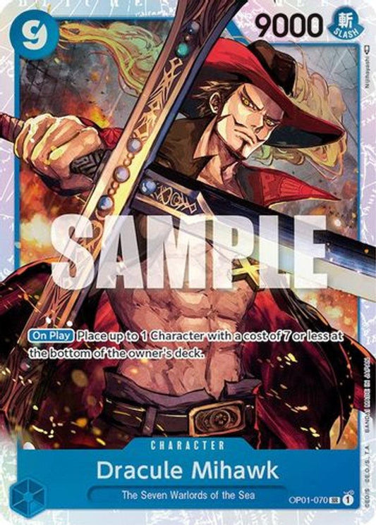 OP1-070SR Dracule Mihawk - Volution Cards and Collectables