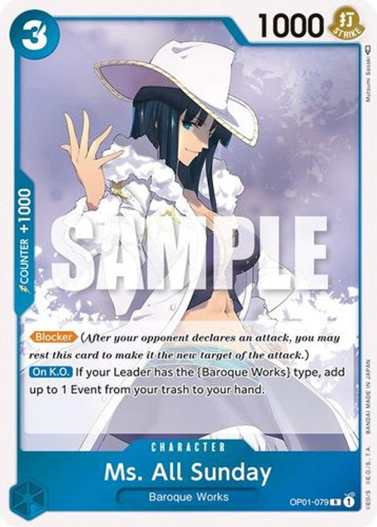 OP1-079R Ms. All Sunday - Volution Cards and Collectables