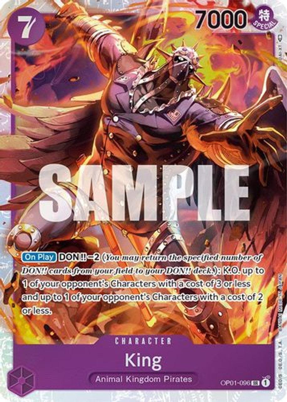 OP1-096SR King - Volution Cards and Collectables