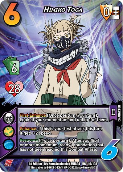 013/108 - Himiko Toga - League of Villains 1st Edition