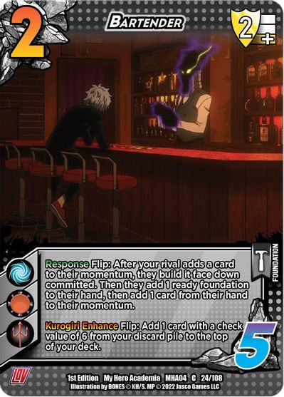 024/108 - Bartender - League of Villains 1st Edition