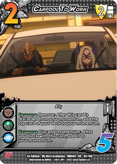 095/108 - Carpool To Work - League of Villains 1st Edition